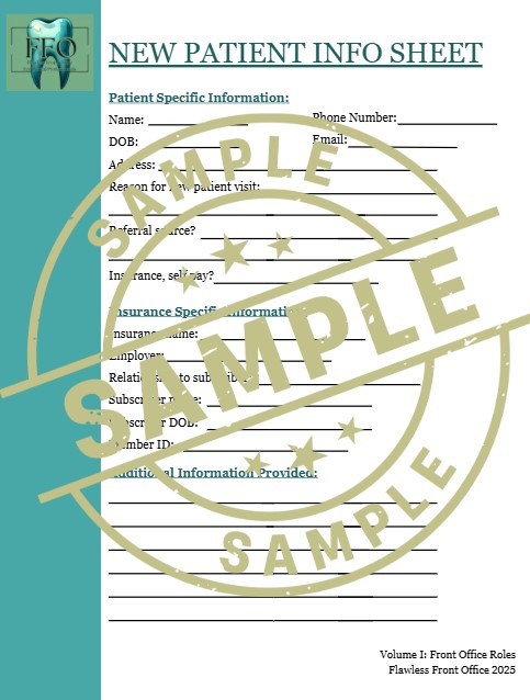 New Patient Sheets - Image 2