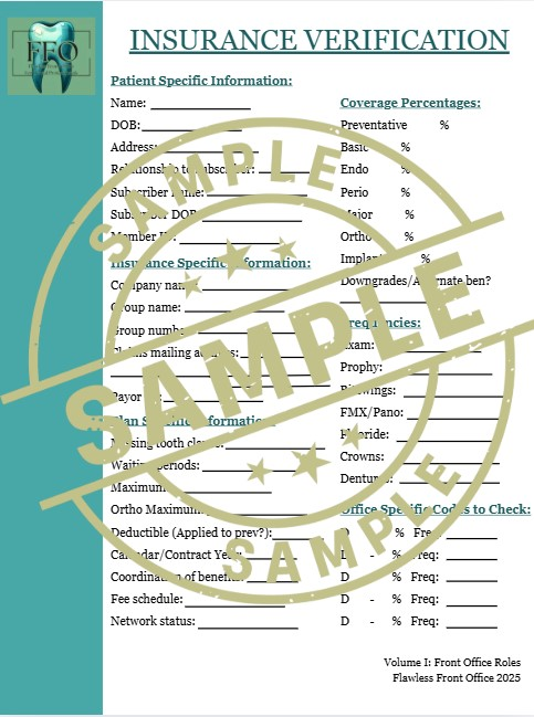 New Patient Sheets